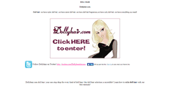 Desktop Screenshot of dollyhair.com